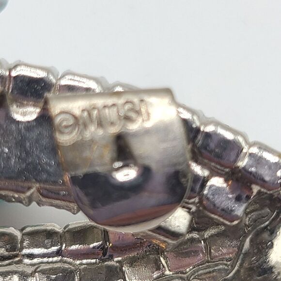 Vintage Musi Shoe Clips, Rhinestone - Picture 7 of 7